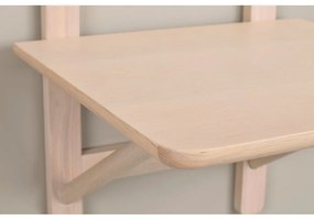 Нощно шкафче в дъбов декор с рафтове Camrose - Rowico