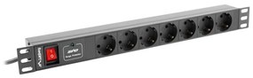 Олово Lanberg PDU-07F-0200-IEC-BK (2 m)