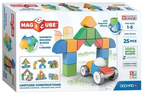 Магнитен конструктор, Geomag, Magicube, Малък свят G204, 25 части