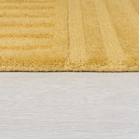 Жълт вълнен килим , 160 x 230 cm Zen Garden - Flair Rugs
