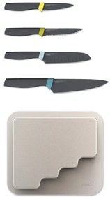 Комплект от 4 ножа с поставка от неръждаема стомана DoorStore™ – Joseph Joseph