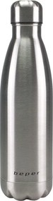 Разопакован: Термо бутилка Beper BI.505, 500 мл, Двойни стени, Без BPA, Неръждаема стомана, Инокс