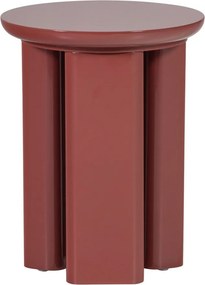 Гланцова кръгла странична масичка ø 40 cm Orivo – WOOOD