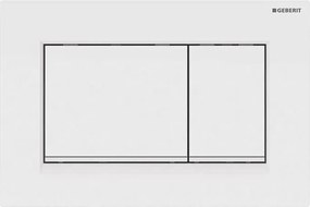 Geberit 115.883.11.1 - Бутон за промиване Sigma30 24,6x16,4 cm бял