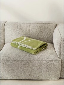 Зелено/кремаво одеяло 150x200 cm Felu – noo.ma