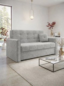 Разтегателен диван Viva Lux III двуместен -Сива светлина