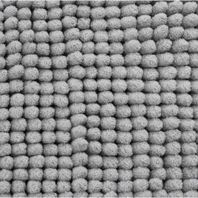 Сив килим за баня 50x80 cm Bobble – Catherine Lansfield