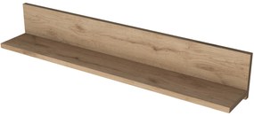 Стенен рафт AE104, цвят Орех