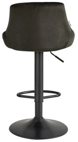 Бар стол Velluto-черен (2) парчета