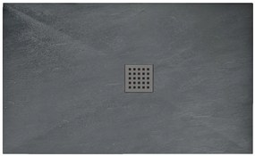 Корито за душ кабина Rea Grey Rock 80x120