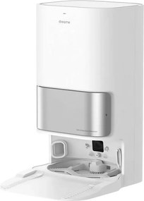 Прахосмукачка робот Dreame L10 Ultra, 5300 Pa, 5200 mAh, 75W, До 200 м2, 3D Картографиране, LDS сензор, Станция за зареждане, Автономия до 210 мин, Бял