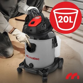 Прахосмукачка за мокро/сухо прахосмукиране, почистване на тапицерия и килими MalTec MasterWash 2200W