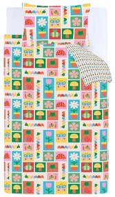 Единично детско спално бельо 135x200 cm Curious Caterpillar – Catherine Lansfield