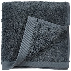 Синя хавлиена кърпа от памук Китай, 100 x 50 cm Comfort Organic - Södahl