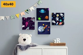 Комплект картини – Космически свят