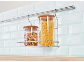 Висящ допълнителен рафт от хромирана стомана Lonardo – Metaltex