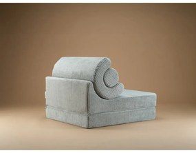 Детски стол от рипсено кадифе в цвят мента Flipster – Wigiwama