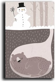 Детска картина 45x70 cm Winter - Wallity