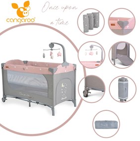 Cangaroo  -  Детска кошара Once upon a time 2 розов