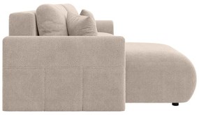 Бежов разтегателен ъглов диван (променлив) Lorine – Ropez