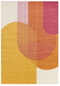 Жълто-оранжев килим 80x150 cm Muse Orange Retro – Asiatic Carpets