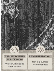 Сив кръгъл килим ø 160 cm Gloria Lydia – Hanse Home