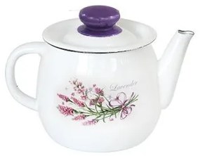 Емайлиран чайник 1л "ЛАВАНДА" (I2707/2) H