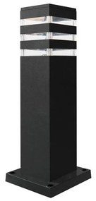 Екстериорна лампа TEKSAS 1xE27/12W/230V IP44 44 см антрацит