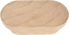 Масичка за кафе от декор от камък в естествен цвят 50x100 cm Noble – Zuiver