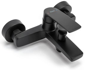 Смесител за вана REA LUPPO Black Mat