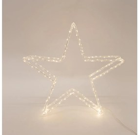 LED външна коледна украса 140xLED/2,1W/230V IP44 топла бяла звезда 60 см