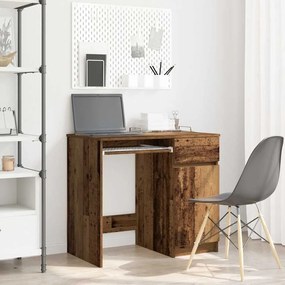 861830 vidaXL Бюро, старо дърво, 86x49x76 см, инженерно дърво