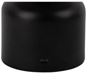 Черна настолна LED лампа (височина 15 см) Impetu - Leitmotiv