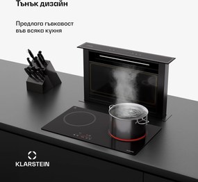 Klarstein CeramEase Slim VTC плот, стъклокерамика, 2 нагреваеми зони, 4 kW, сензорен, таймер