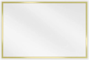 Mexen Loft правоъгълно огледало за баня 60 x 40 см, златна рамка - 9852-060-040-000-50