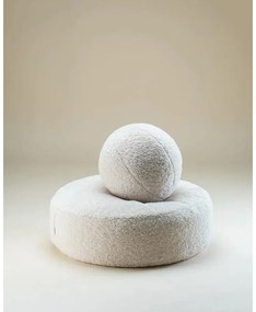 Кремава детска възглавница за диван от букле Ball – Wigiwama