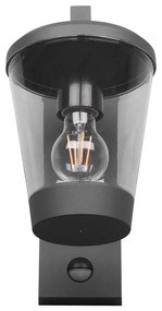 Външно осветително тяло със сензор за движение (височина 28 cm) Cavado – Trio