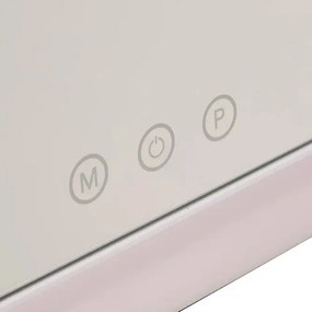 Огледало за баня 5five Holly, LED, 27x6x32 cm, Бяло