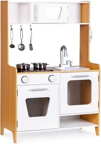 Дървена детска кухня със светлина и звук