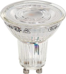 Комплект от 5 GU10 50mm димируеми LED крушки в Келвин прозрачни 4.9W 400 lm 2200-3000K