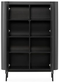 Черно шкафче 100x140x40 cm Willa – MOME