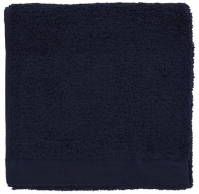Тъмносиня памучна кърпа от тери 40x60 cm Comfort – Södahl