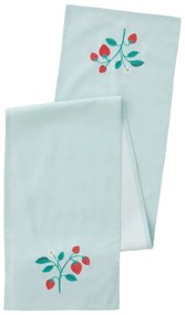 Памучна покривка за маса 32x220 cm Strawberry Garden - Catherine Lansfield