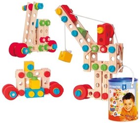 Woody - Дървен конструктор в кофа