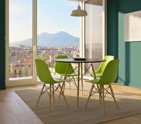 Кухненски стол Fiore KD-зелен