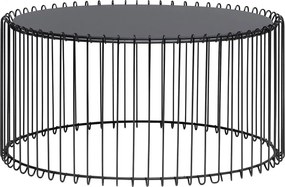 Кафе-маса Temporal Round-Черно