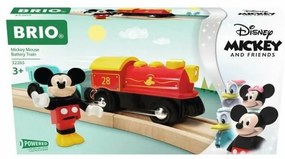 Playset Brio Micky Mouse Battery Train 3 Части