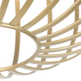 Дизайнерски таванна лампа месинг 30 см - Johanna