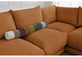 Оранжев ъглов диван Ernest – Bobochic Paris