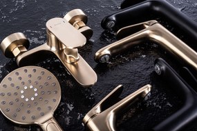 Комплект за душ REA Marco Brush Gold